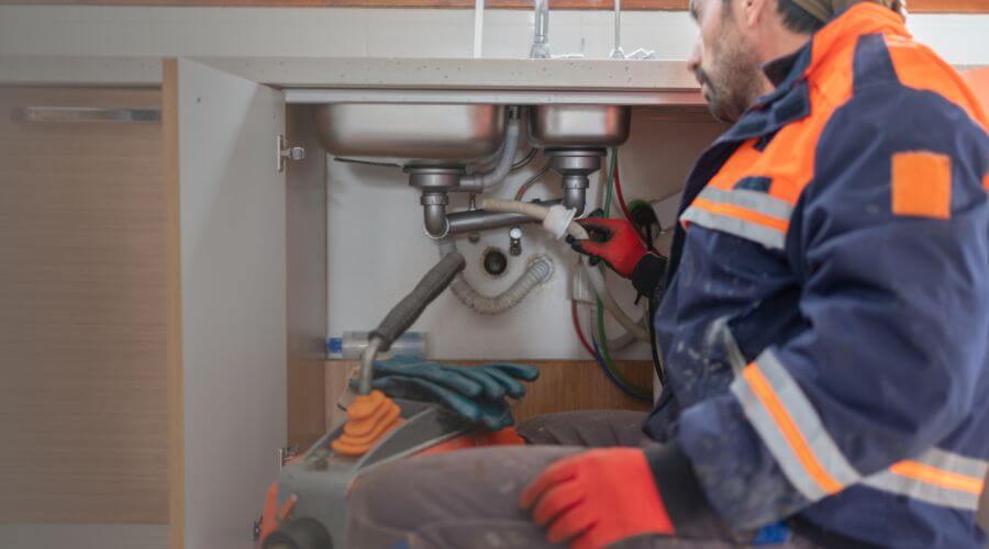 Residential Slab Leak Plumbing in Lennon, MI